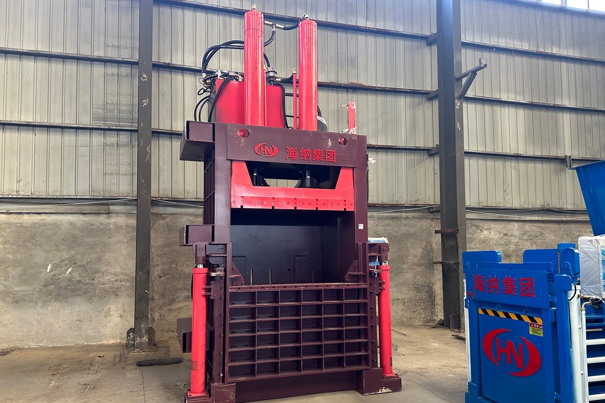 全钢板200T立式打包机